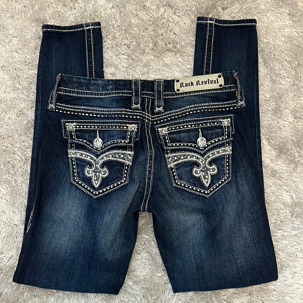Rock Revival Louise Skinny jean size 28